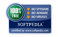 100% Free (no spyware, no adware, no viruses) Softpedia Award